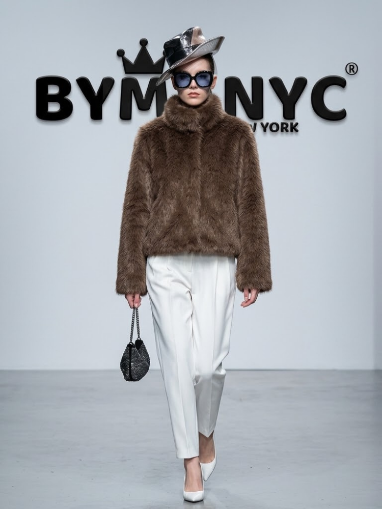 WOMEN'S JACKET Ecological GRAMERCY PARK New Collection Trendy BYMANYC ® New York-0