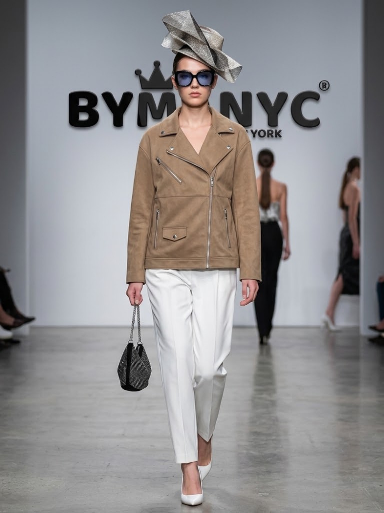 WOMEN'S JACKET Ecological WEST VILLAGE New Collection Top Trendy BYMANYC ® New York-0