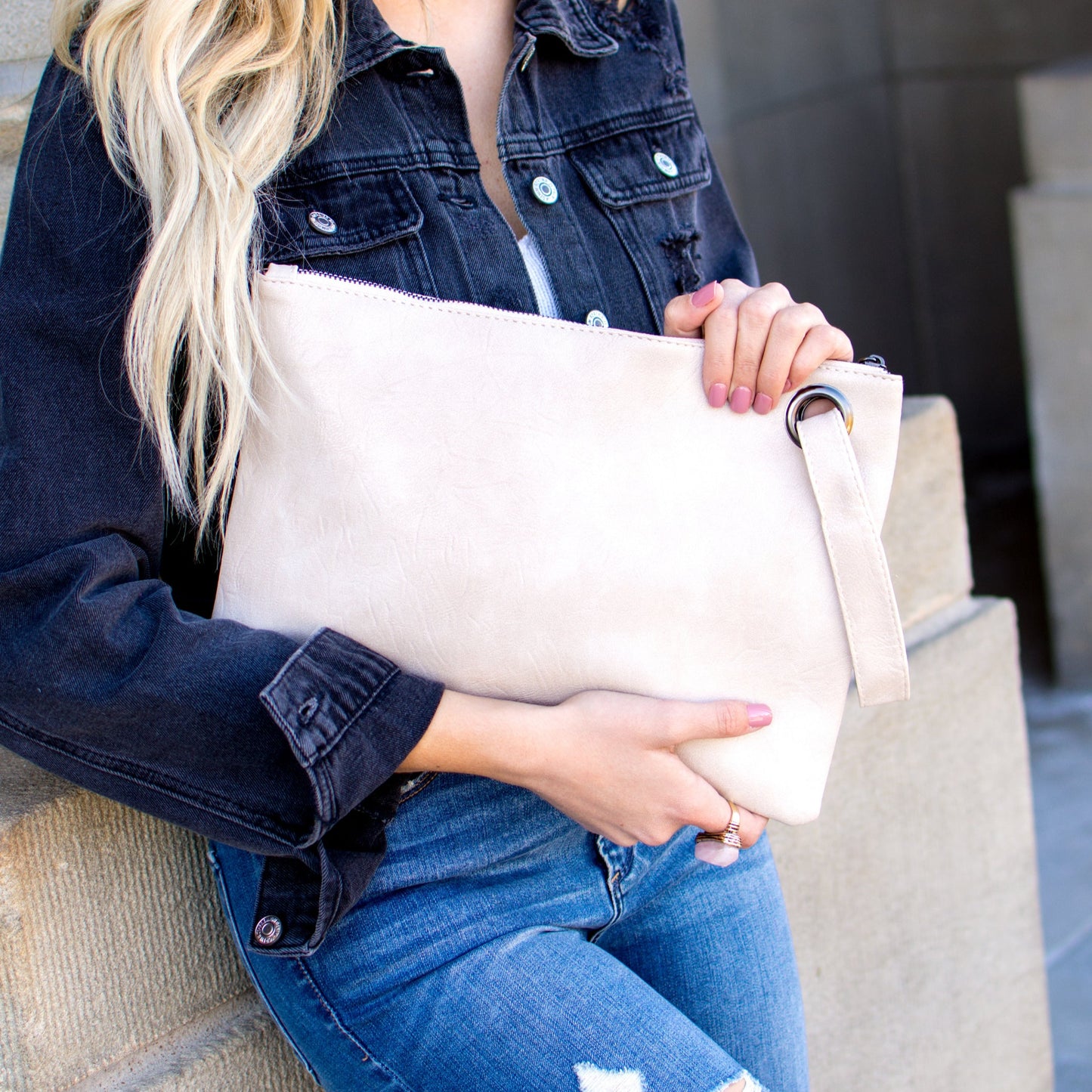 Over-sized Everyday Clutch in multiple colors