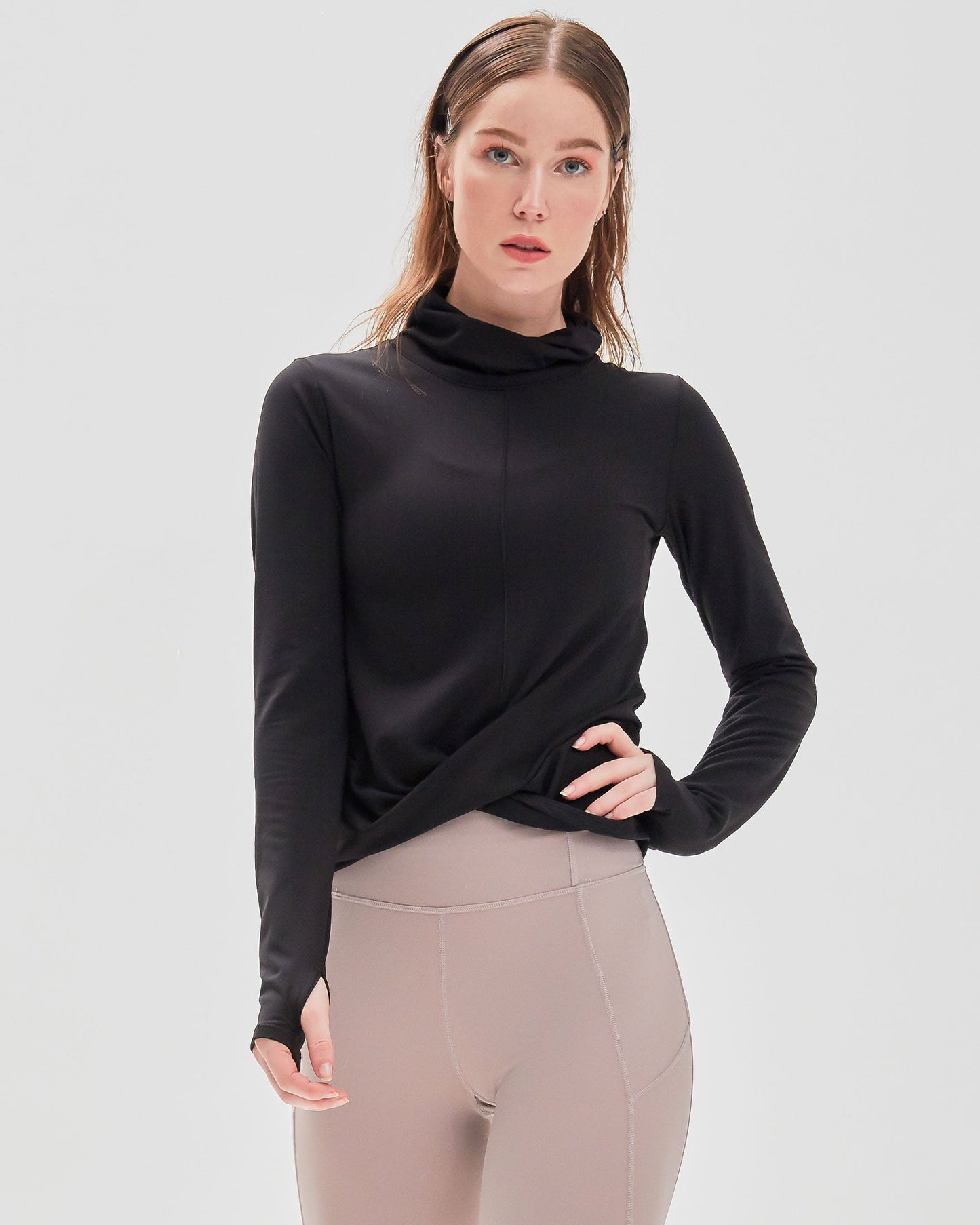Turtle- Cowl Neck Coziplex™ Top in multiple colors