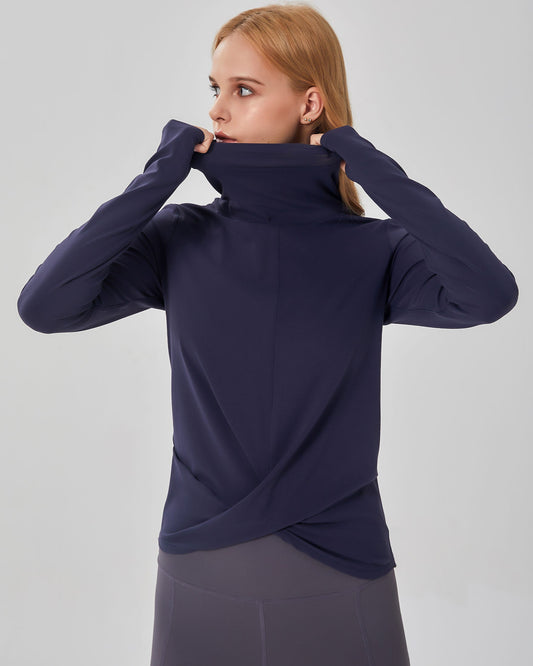 Turtle- Cowl Neck Coziplex™ Top in multiple colors