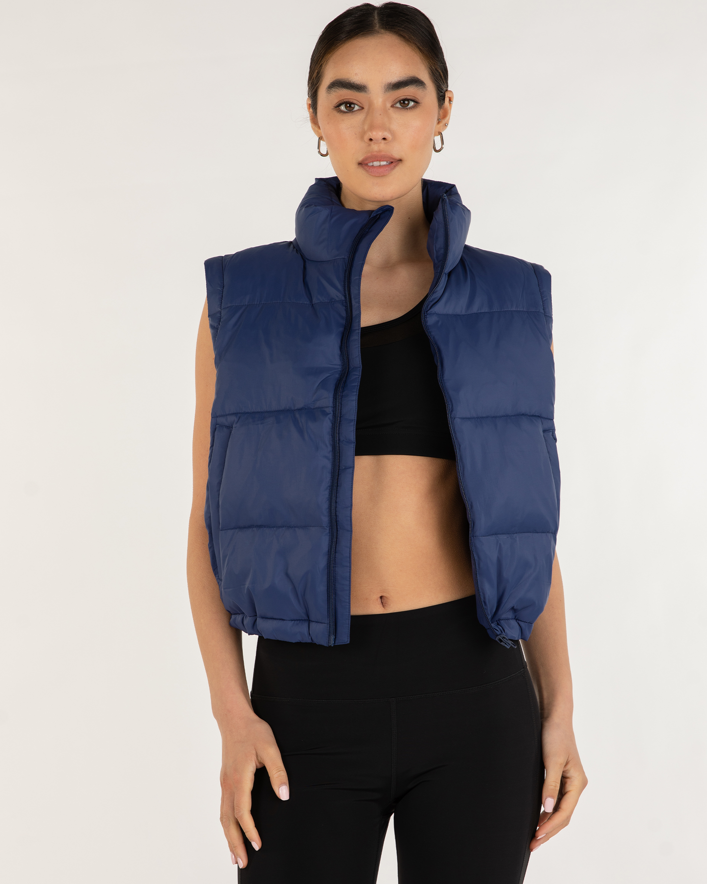 Puffer Convertible Jacket Vest in multiple colors
