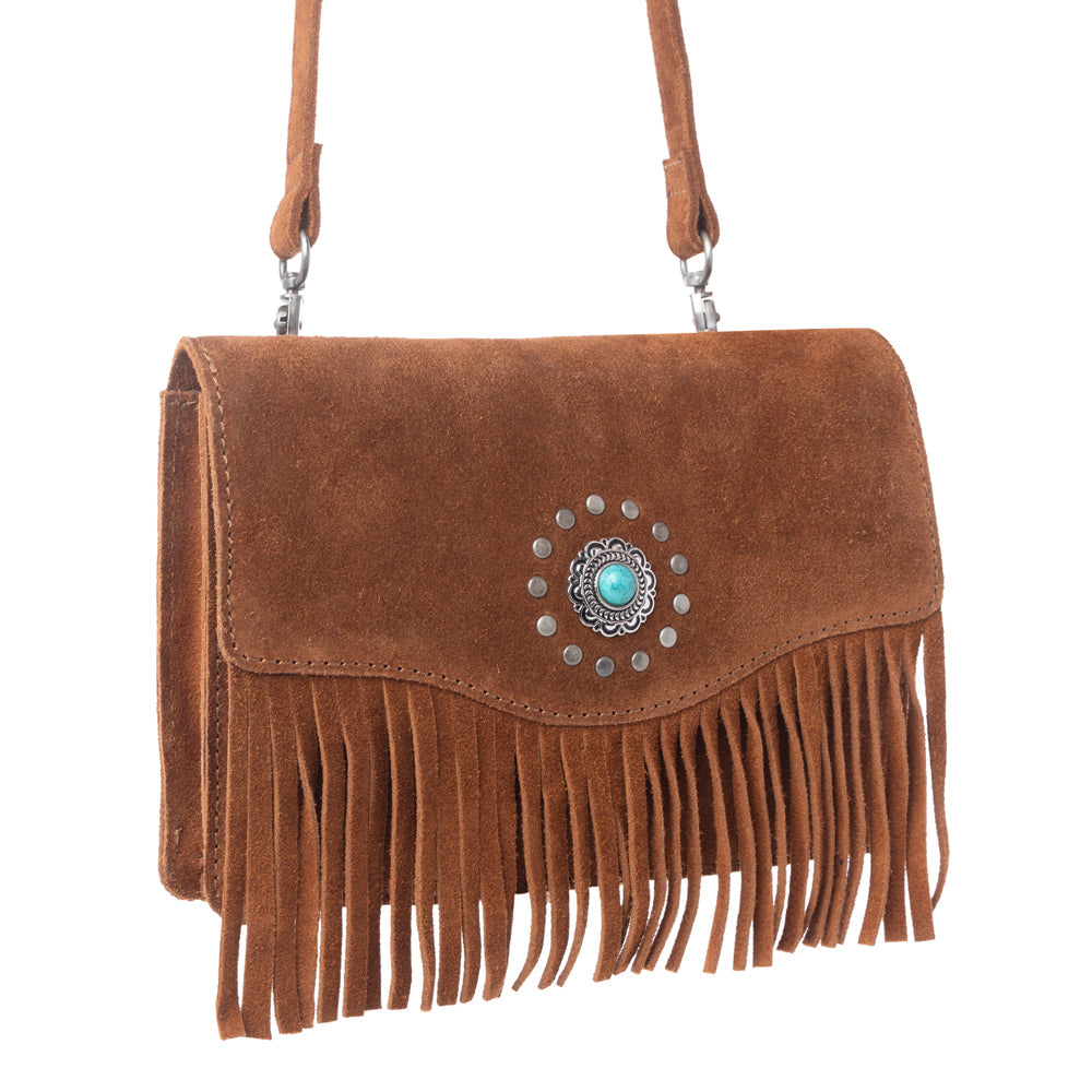 Yellowstone Highland Range Suede Bag