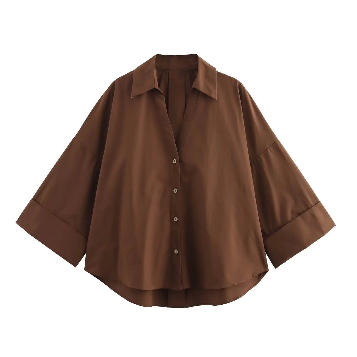 Striped Loose Blouse in multiple colors