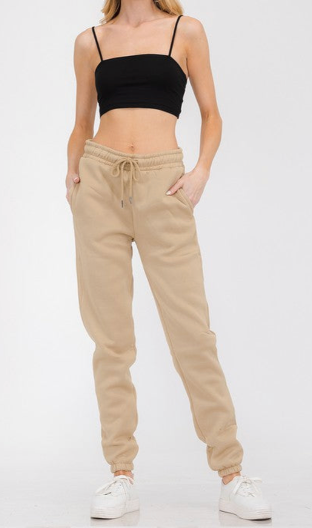 Boyfriend Joggers in multiple colors