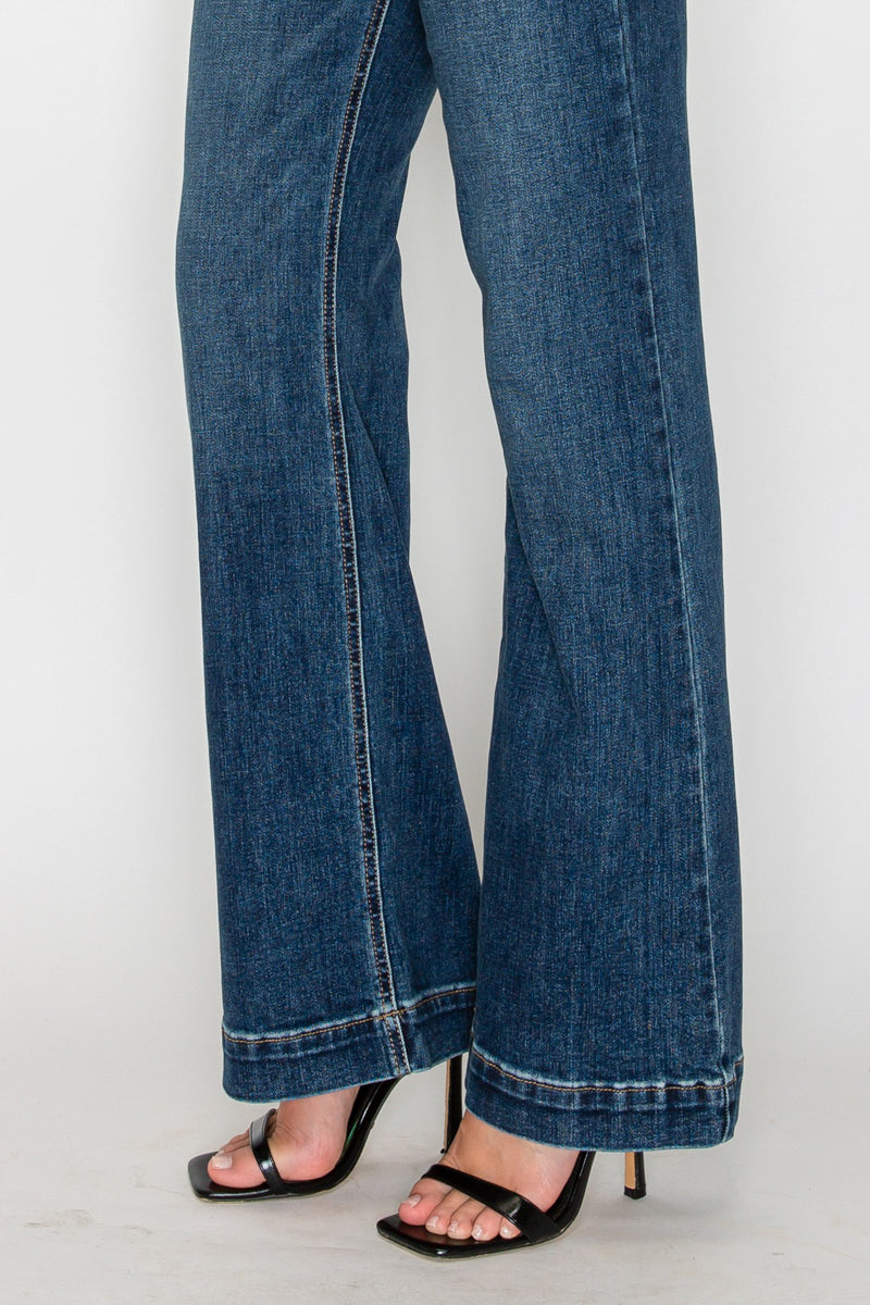 The Josephine Jean - High Rise Relaxed Flare with Tummy Control by Artemis Vintage