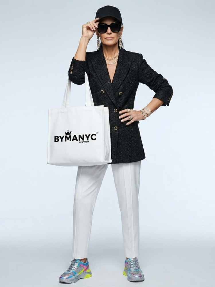 WOMEN'S BLAZER Black Shimmer SOHO - BYMANYC ® New York-1