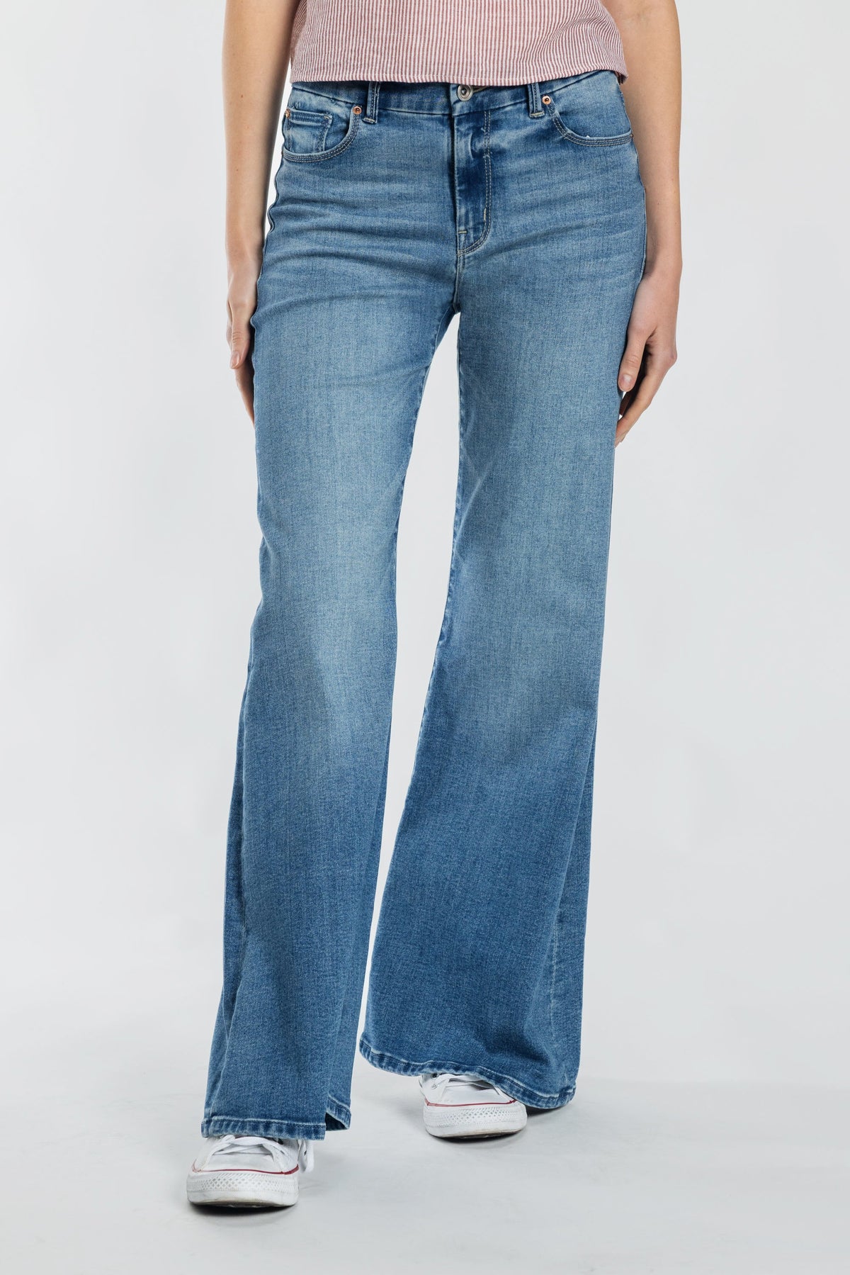 The Alonia Jean - Mid Rise Super Wide Leg by Enjean