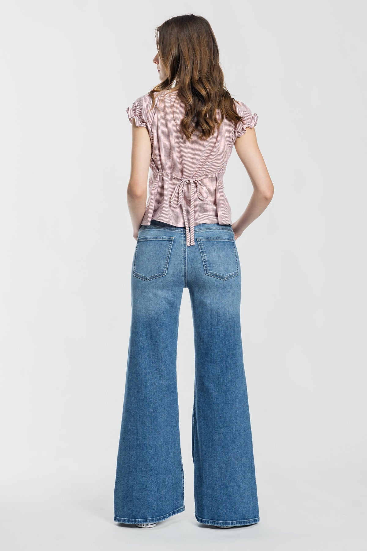 The Alonia Jean - Mid Rise Super Wide Leg by Enjean