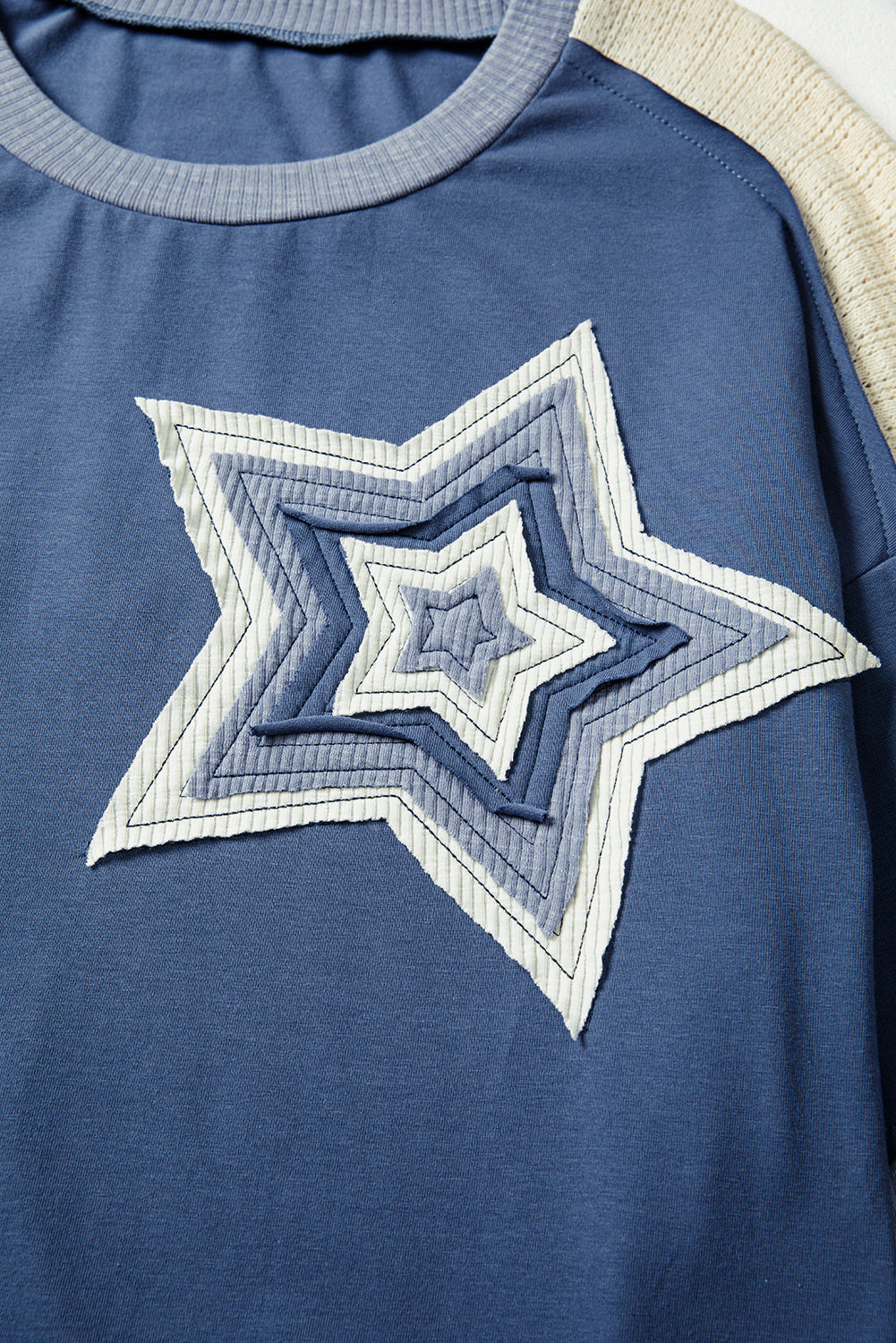Natalie Patchwork Oversize Tee