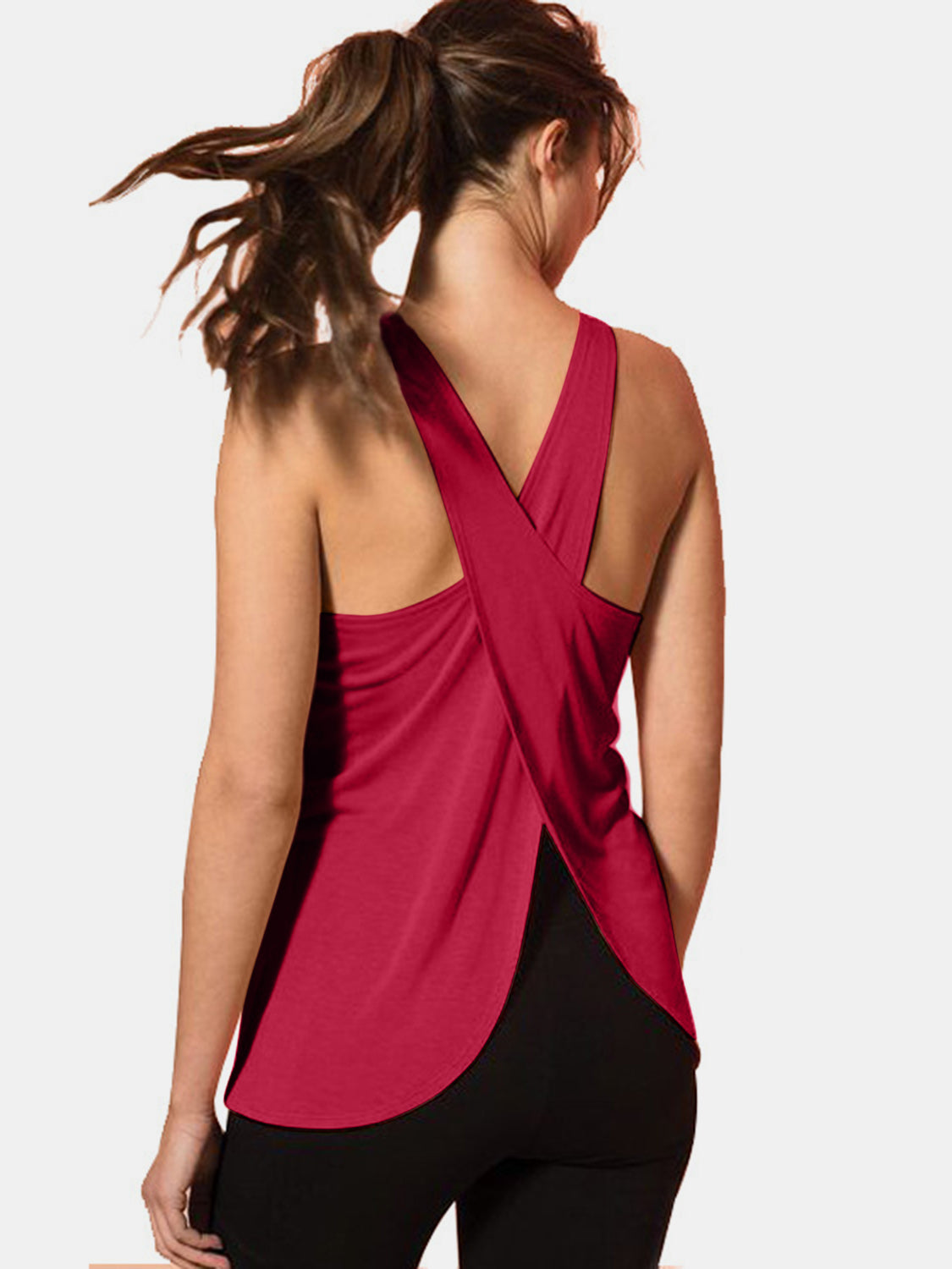 Crisscross Tank Top in multiple colors