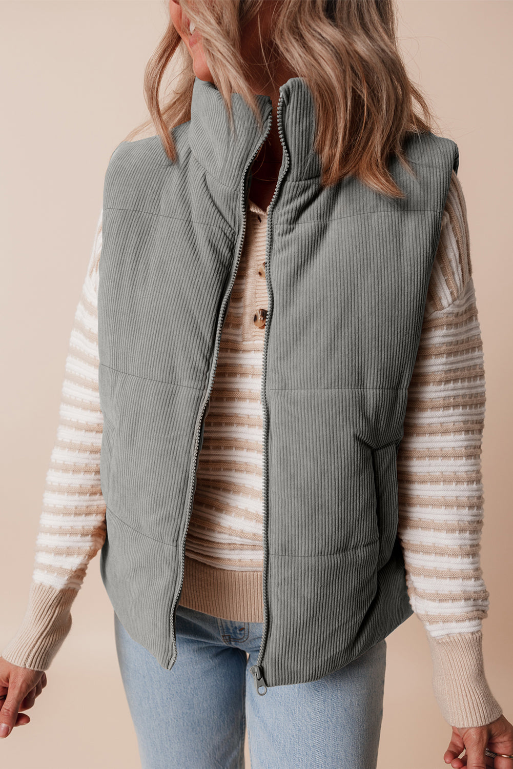 Taytum Stand Puffer Vest
