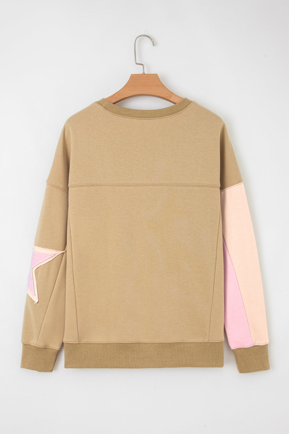 Star Patchwork Sweatshirt in multiple colors