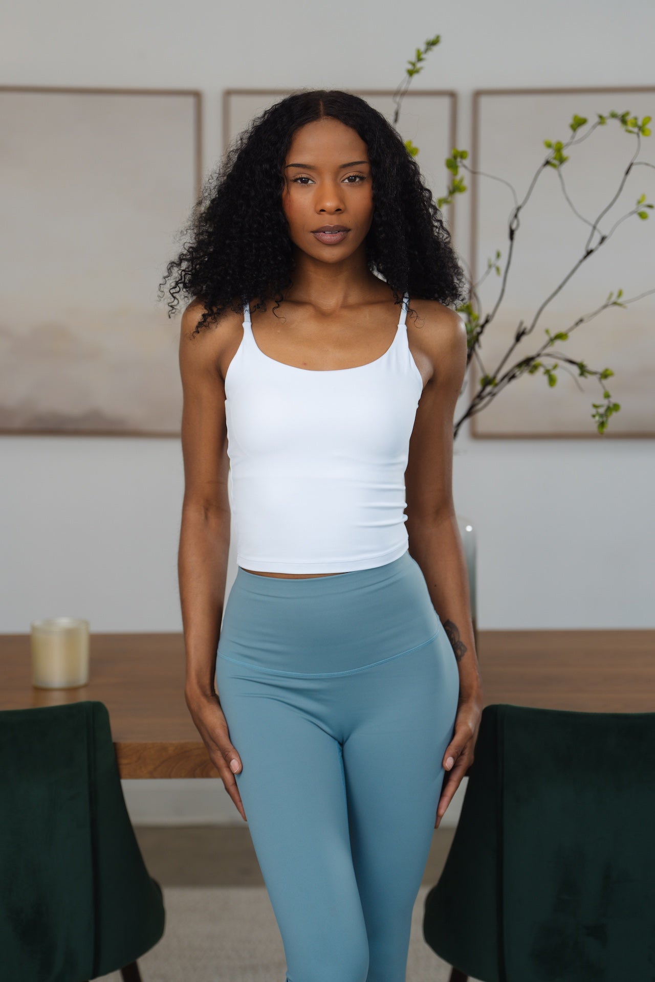 SERENE determination built-in tank in multiple colors