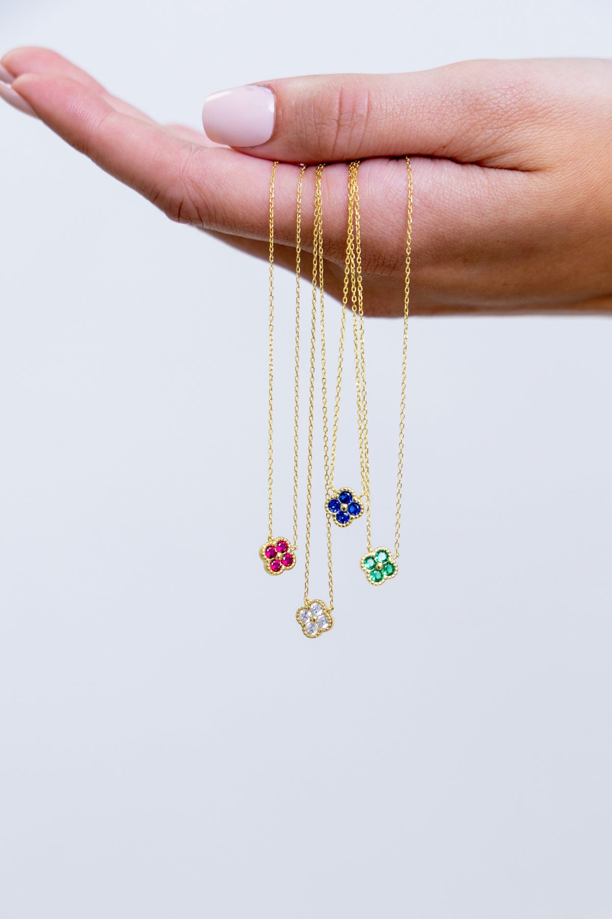 Mini Gracie Pendant Necklace in multiple colors