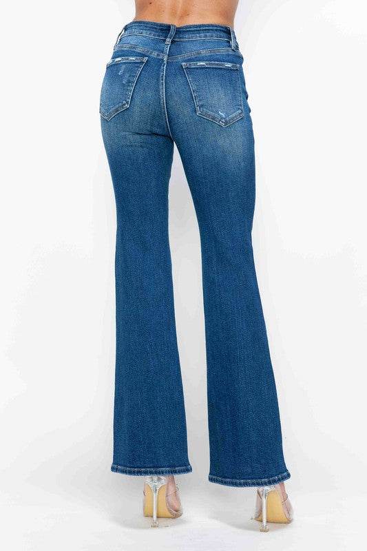 The Flora Jean - High Rise Bootcut by bytos
