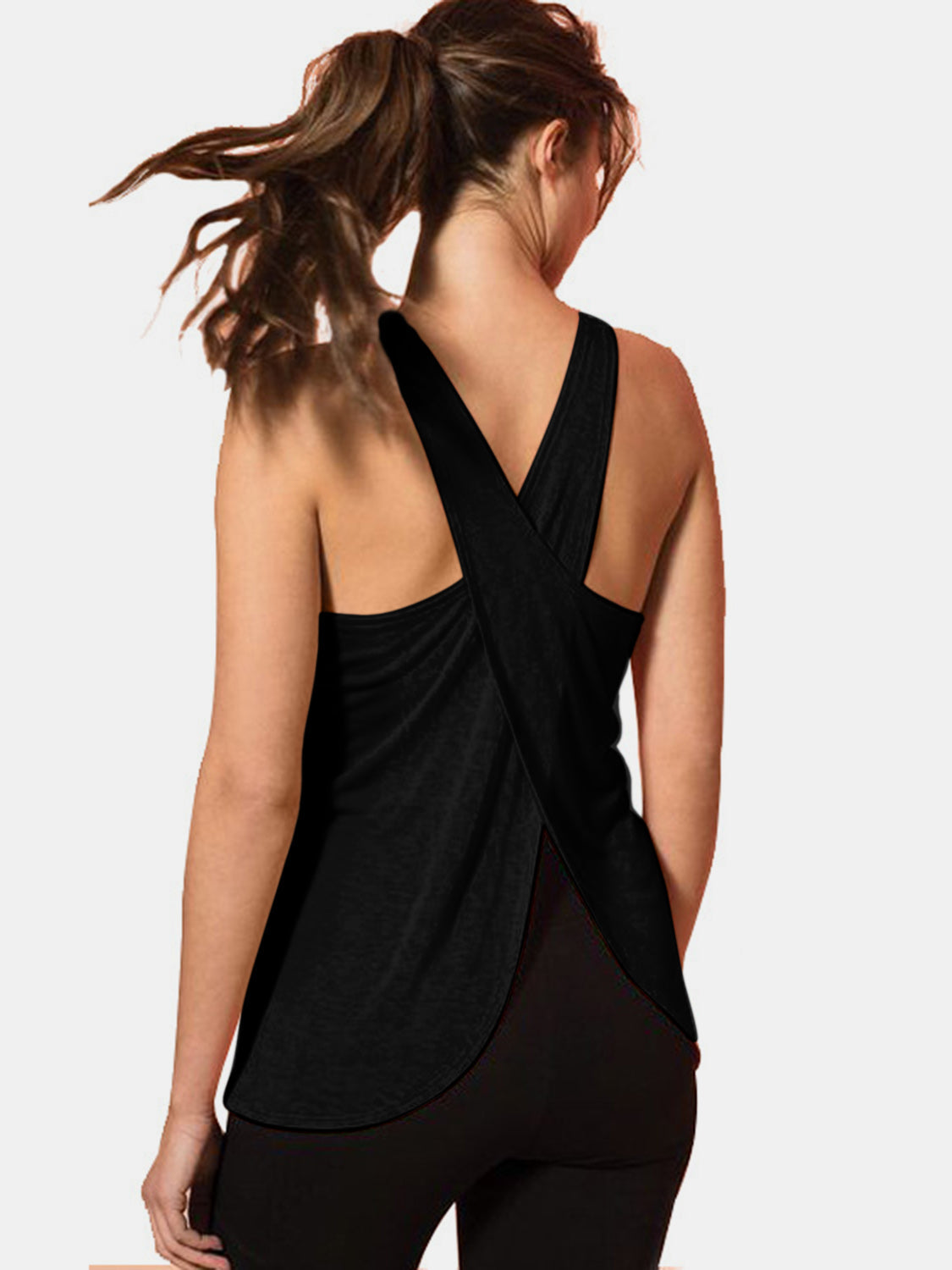 Crisscross Tank Top in multiple colors
