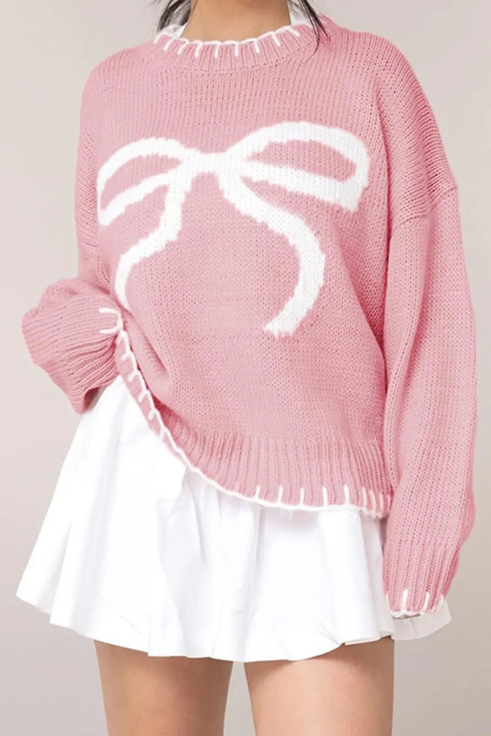 Bow Sweater in multiple colors