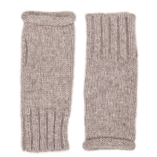 Blush Essential Knit Alpaca Gloves-0