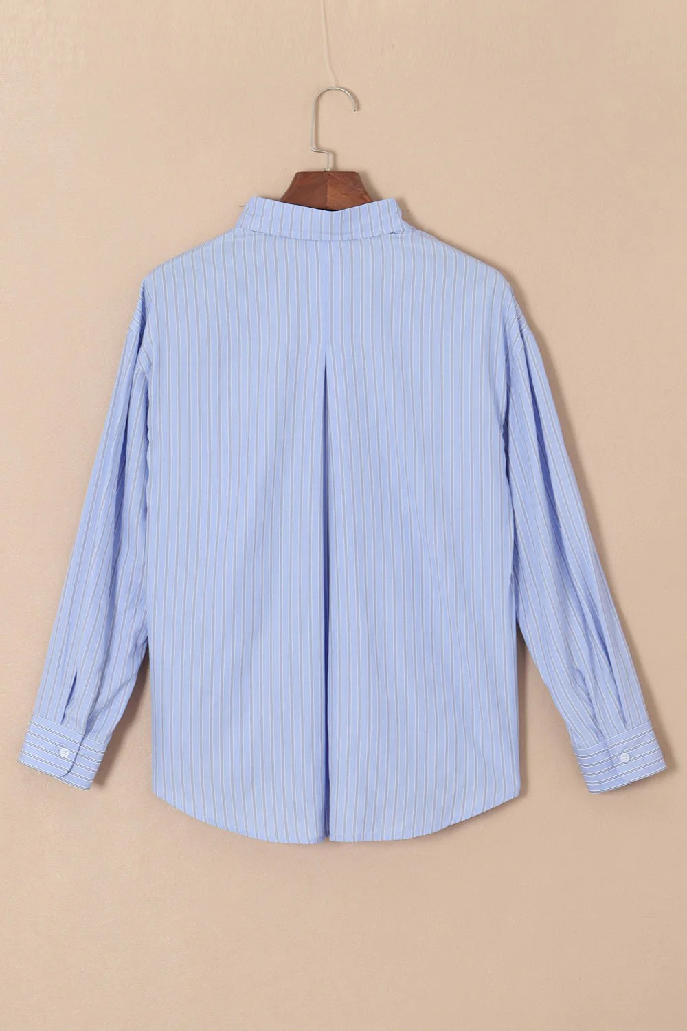 Striped Button Down Long Sleeve Shirt in multiple colors