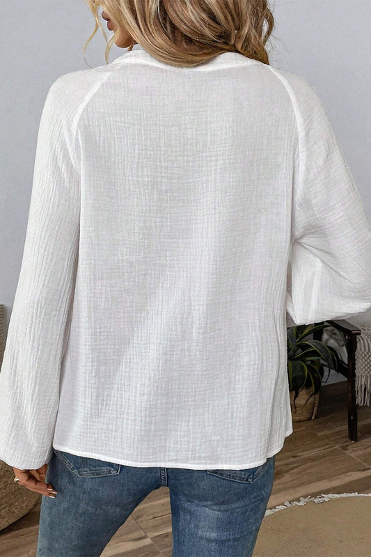 Paisley Embroidered Top