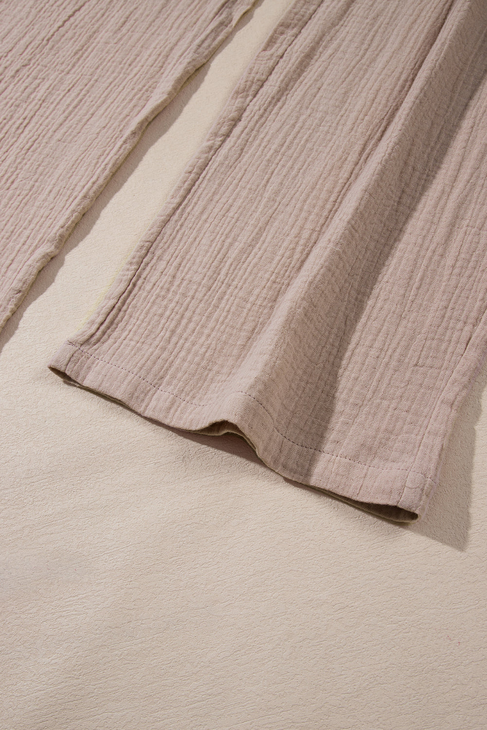 Textured Loose Fit Pants