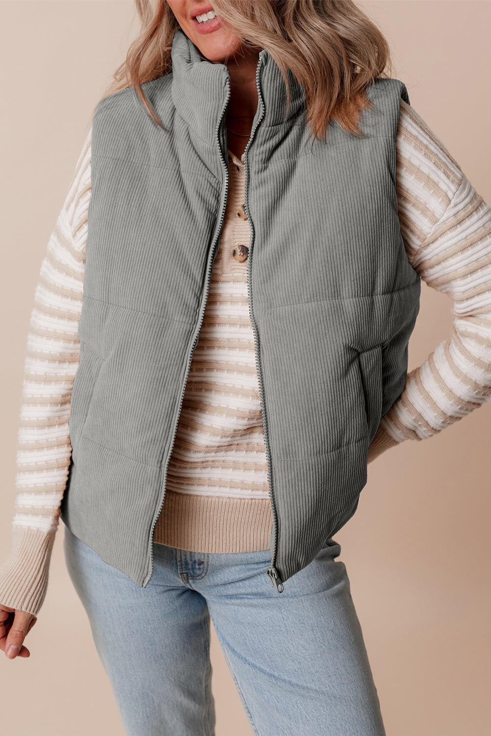Taytum Stand Puffer Vest