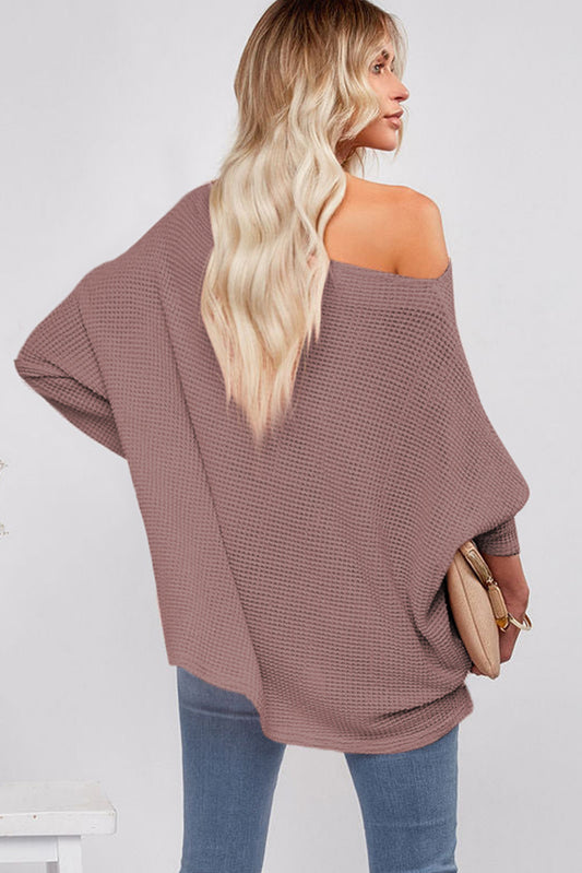 Off the Shoulder Oversized Top
