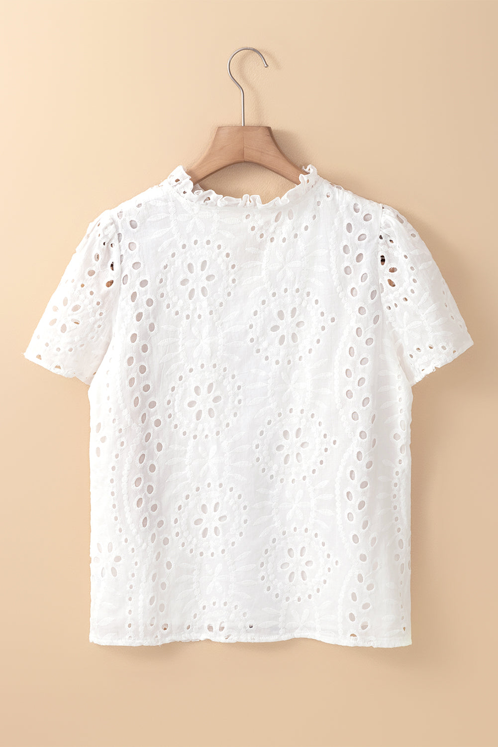Geometric Embroidered Blouse