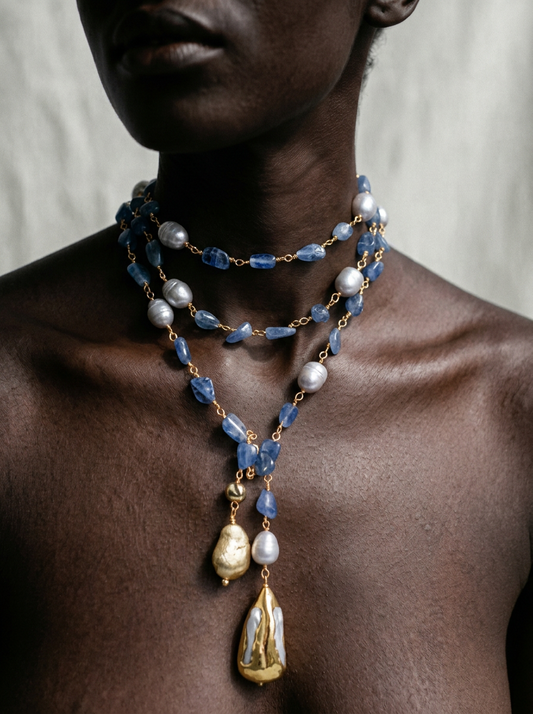 Baroque Pearl Layered Necklace