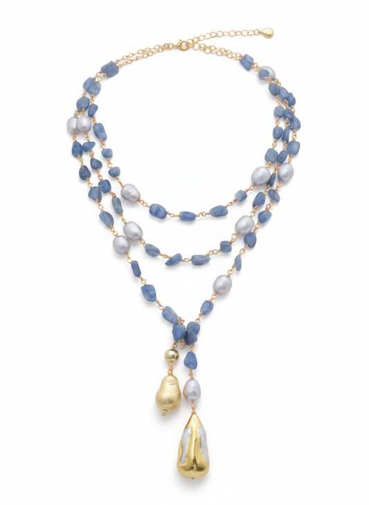 Baroque Pearl Layered Necklace