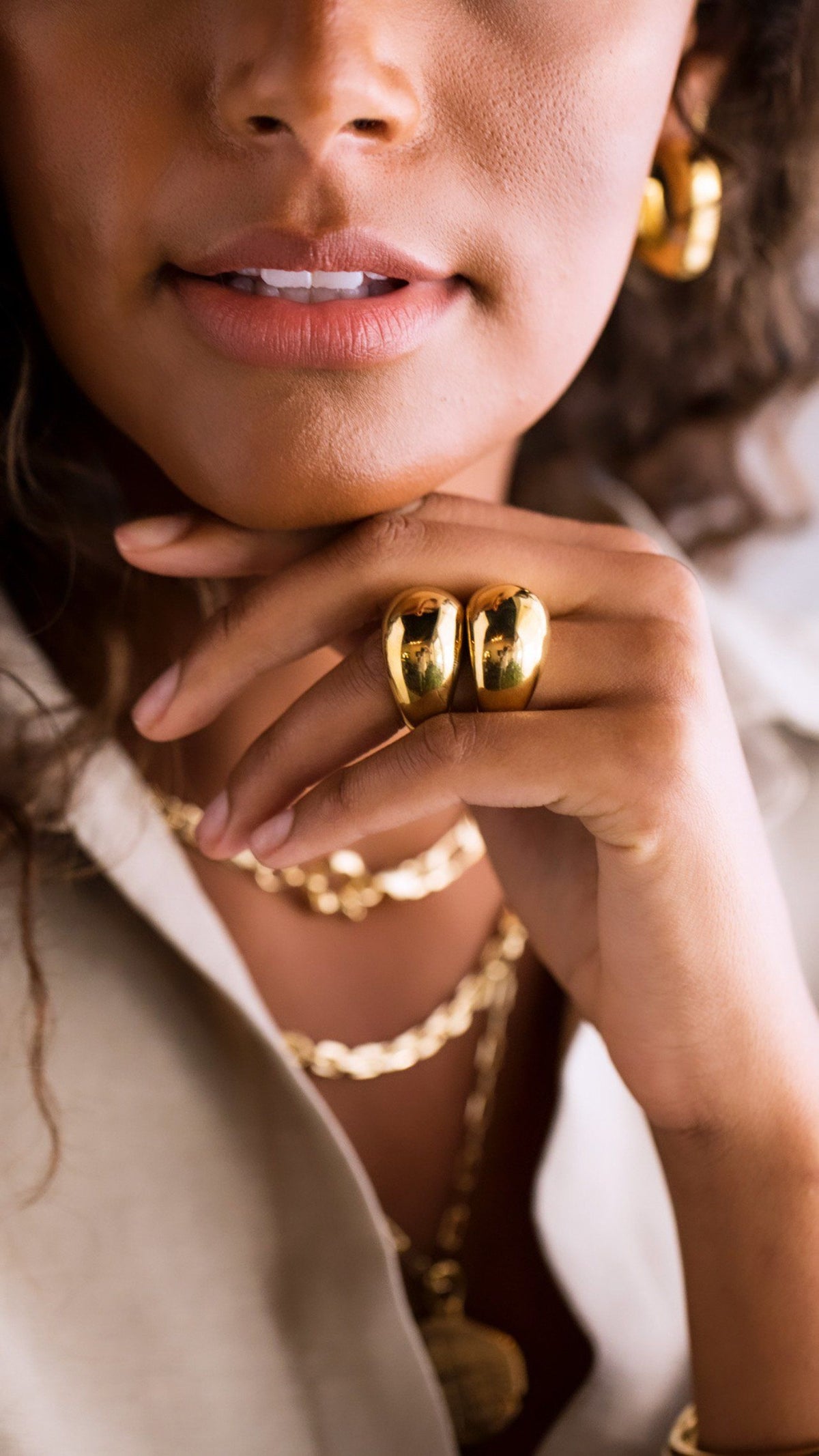NEW - Dome Ring