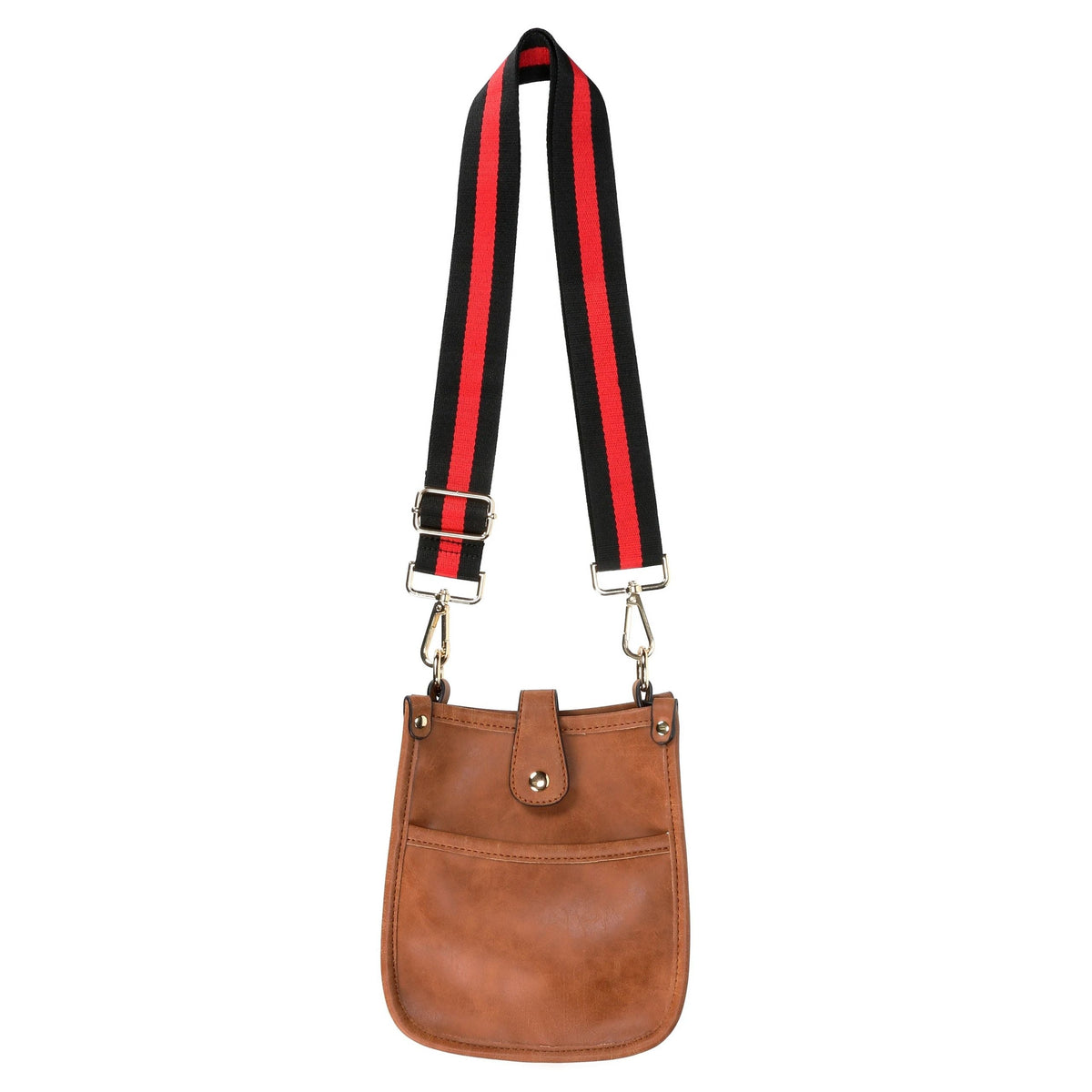 Milly Kate Mini Crossbody Bag in Weathered Brown - multiple strap options