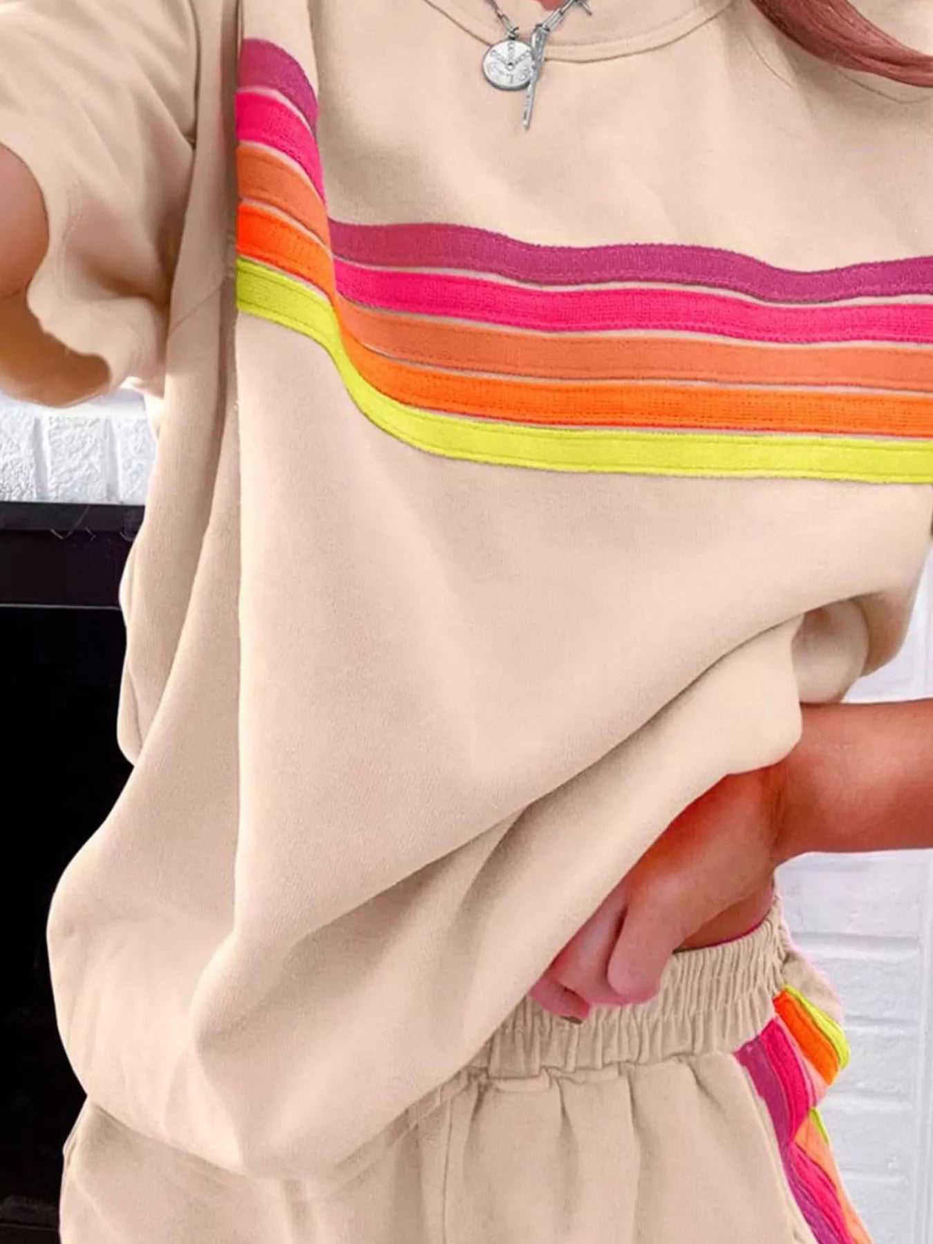 Rainbow Striped Set in multiple colors