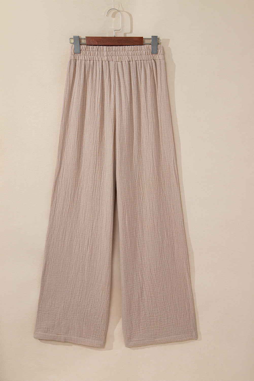 Textured Loose Fit Pants