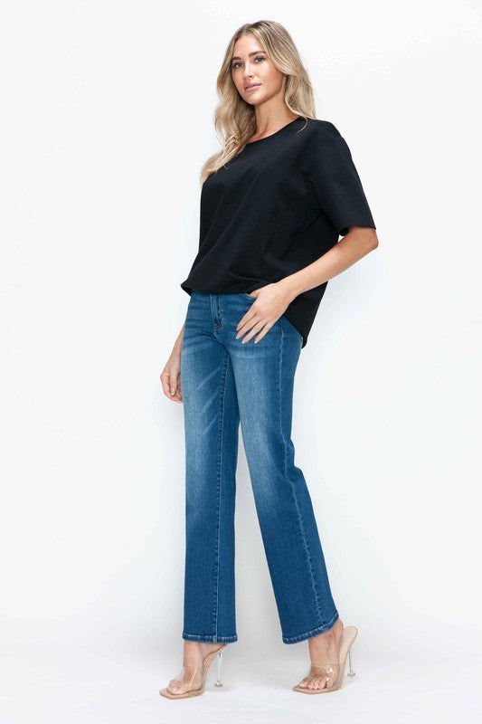 The Tess Jean - Cat's Whiskers High Rise Straight by Bytos