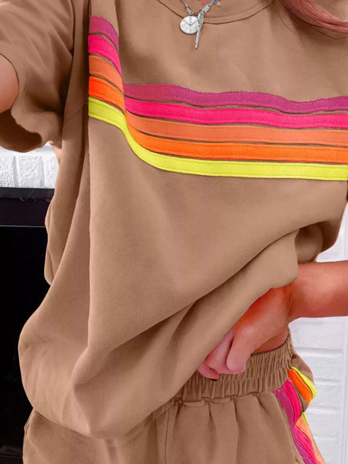 Rainbow Striped Set in multiple colors