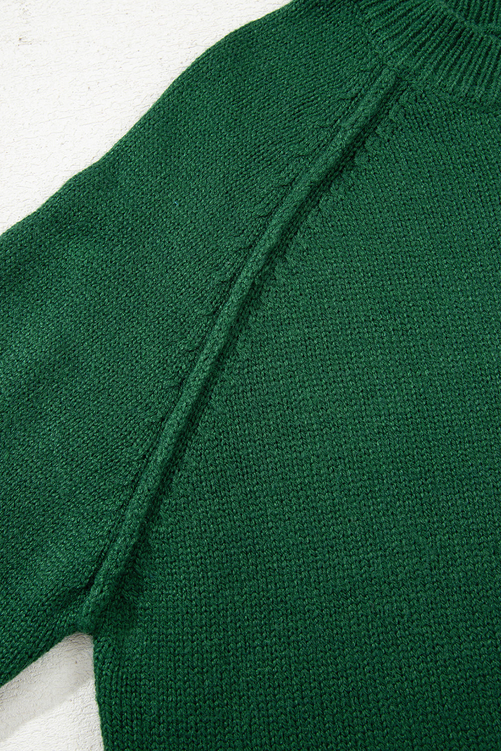 Eleanor Evergreen Raglan Sweater