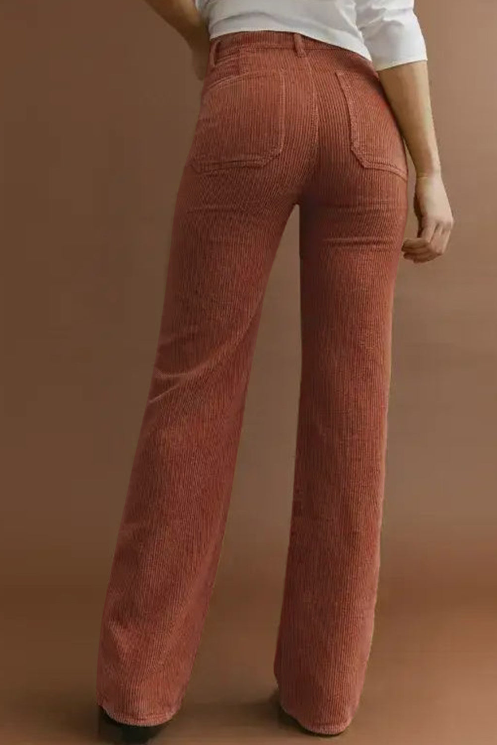 Front Pocket Corduroy Pants in multiple colors