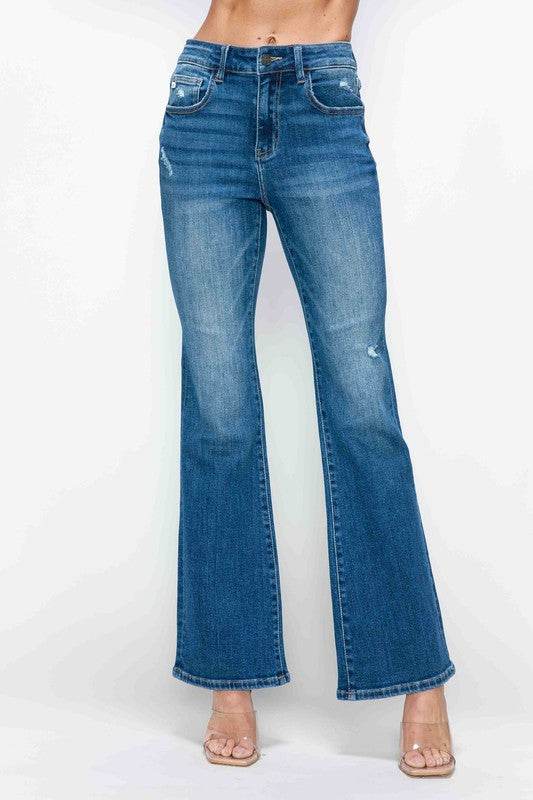 The Flora Jean - High Rise Bootcut by bytos