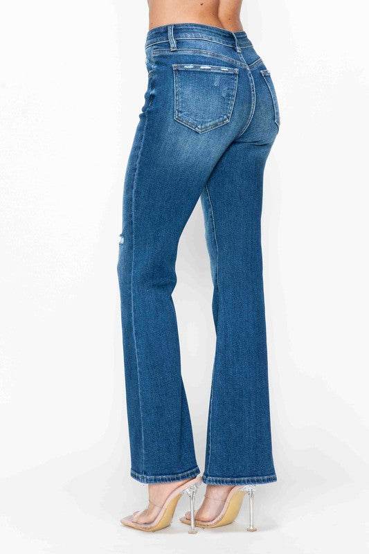 The Flora Jean - High Rise Bootcut by bytos