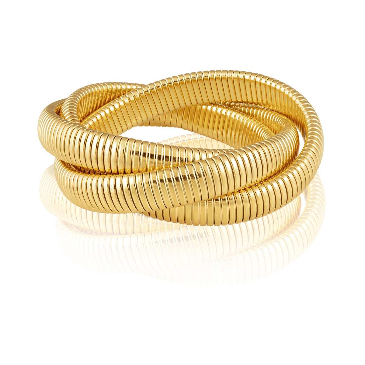 NEW - Infinity Multi Layered Bracelet in gold and silver