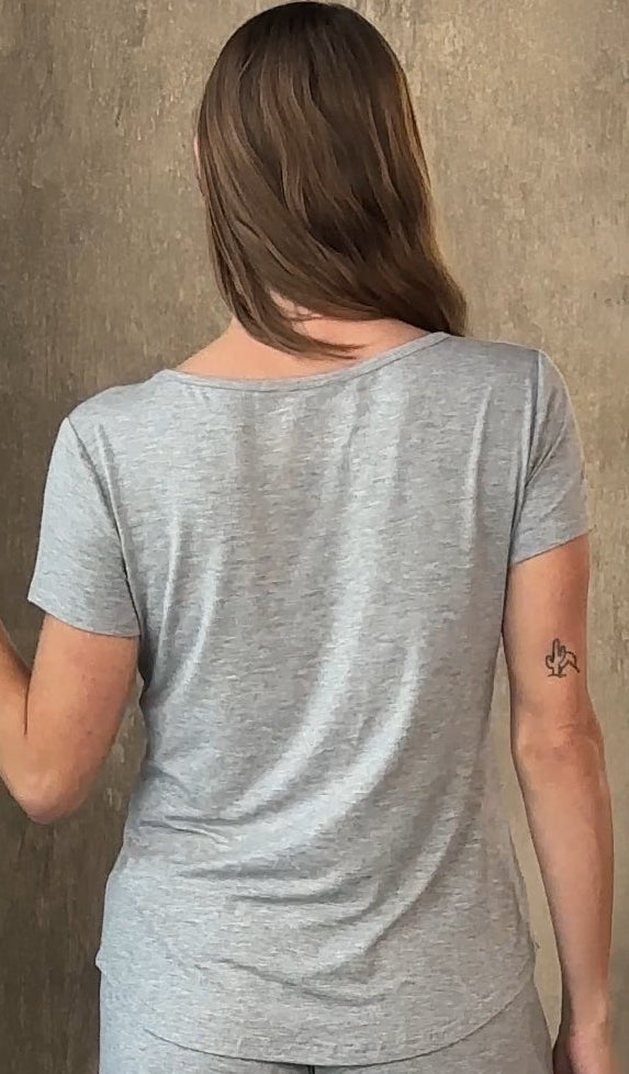 Bamboo Lounge Tee in multiple colors