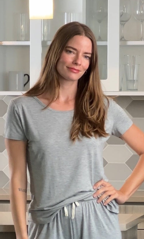 Bamboo Lounge Tee in multiple colors
