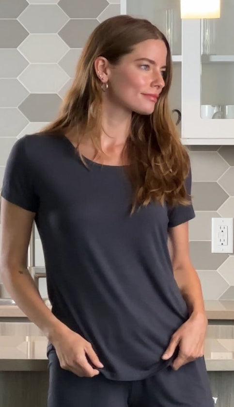 Bamboo Lounge Tee in multiple colors