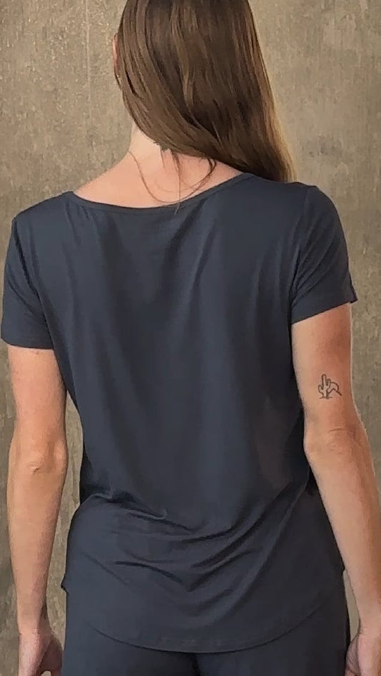 Bamboo Lounge Tee in multiple colors