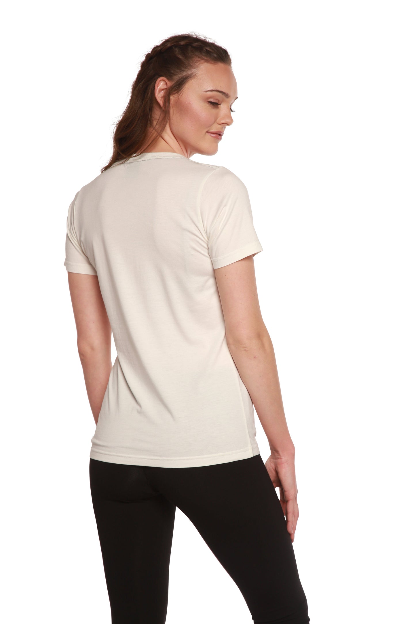 Organic Bamboo/Cotton Scoop Neck Tee inmultiple colors
