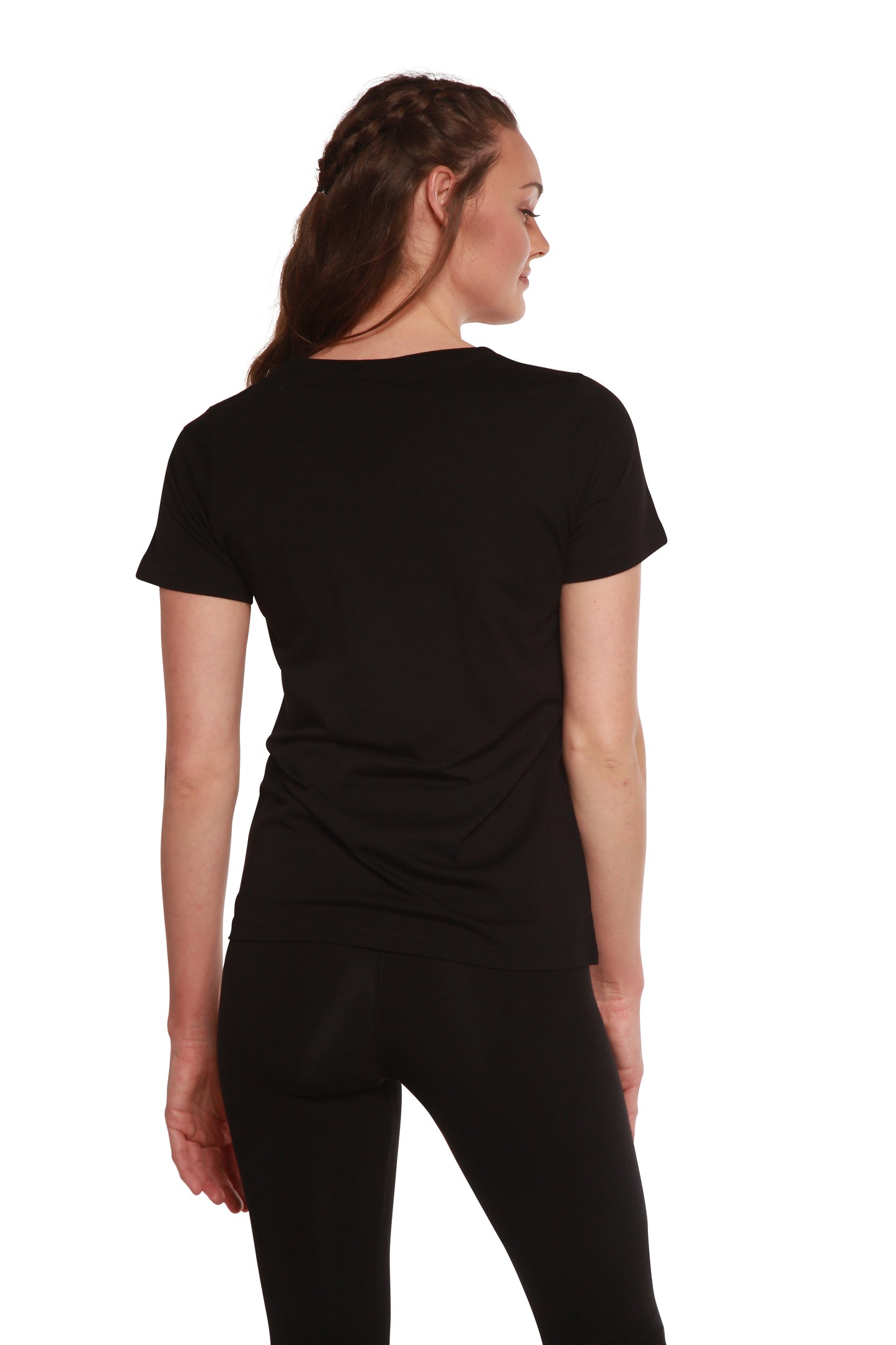 Organic Bamboo/Cotton Scoop Neck Tee inmultiple colors
